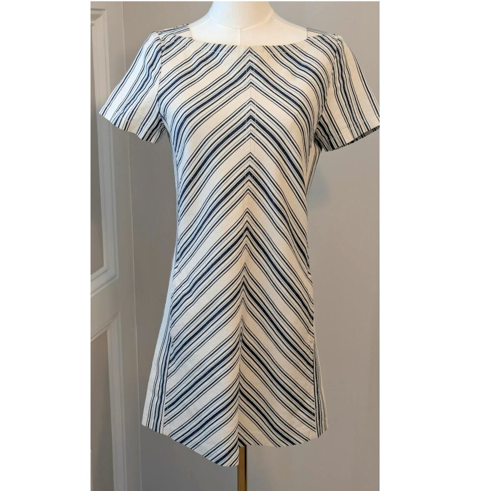 See by Chloe Mix Stripe Shift Dress